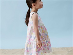 Name It dress white with butterfly print
